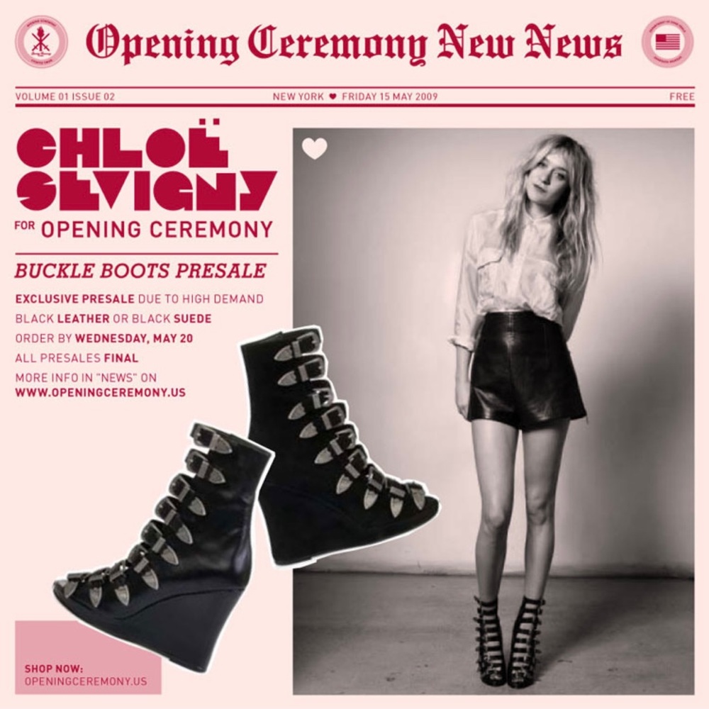 Chloe Sevigny by Opening Ceremony